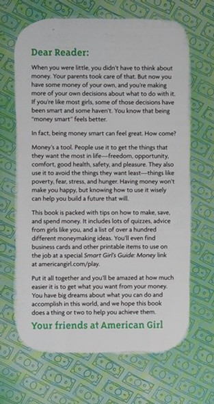 A Smart Girl's Guide: Money (Revised): How to Make It, Save It, and Spend It (Smart Girl's Guides) front cover by Nancy Holyoke, ISBN: 1609584074