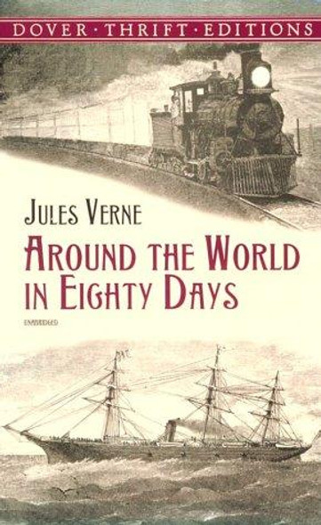 Around the World In Eighty Days front cover by Jules Verne, ISBN: 0486411117