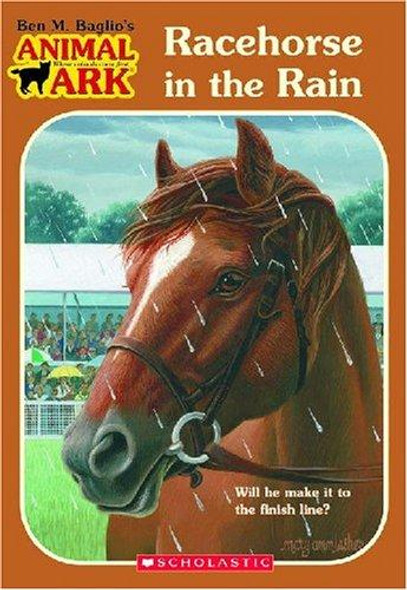 Racehorse In the Rain 37 Animal Ark front cover by Ben M. Baglio, ISBN: 043968496X