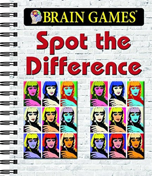 Brain Games: Spot the Difference front cover by Brain Games, ISBN: 1680229362