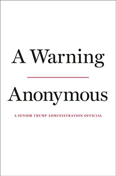 A Warning front cover by Anonymous, ISBN: 1538718464
