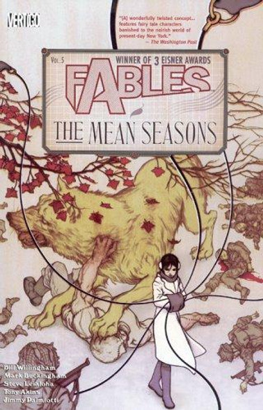 The Mean Seasons 5 Fables front cover by Bill Willingham, ISBN: 1401204864