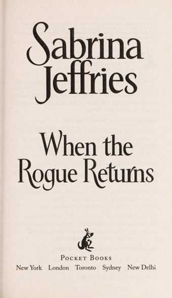When the Rogue Returns 2 The Duke's Men front cover by Sabrina Jeffries, ISBN: 1451693486