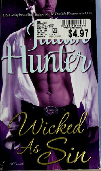Wicked As Sin: A Novel (The Boscastles) front cover by Jillian Hunter, ISBN: 0345503937