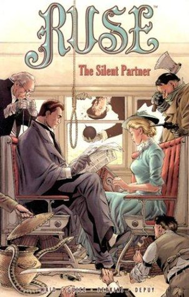 Ruse: The Silent Partner front cover by Mark Waid, Scott Beatty, Butch Guice, Paul Ryan, ISBN: 1931484481