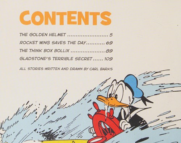 Walt Disney's Donald Duck: The Golden Helmet (The Complete Carl Barks Disney Library) front cover by Carl Barks, ISBN: 1606998528