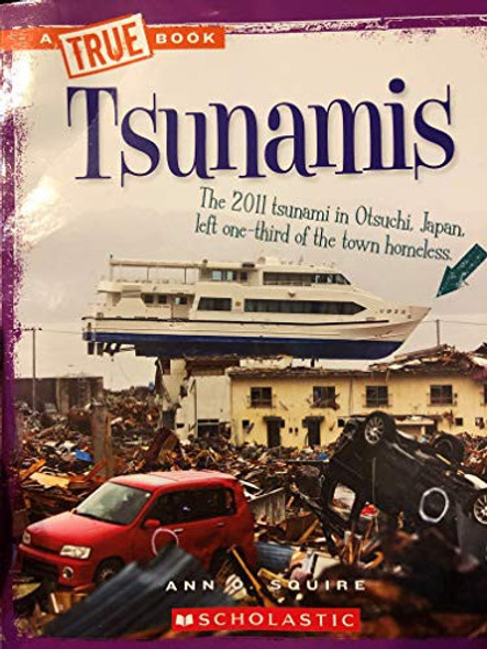 Tsunamis front cover, ISBN: 0531237125