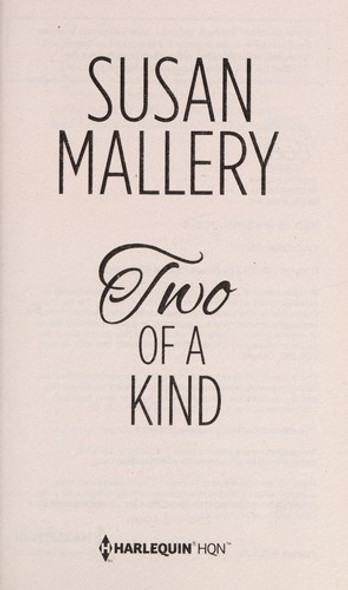 Two of a Kind front cover by Susan Mallery, ISBN: 037377768X