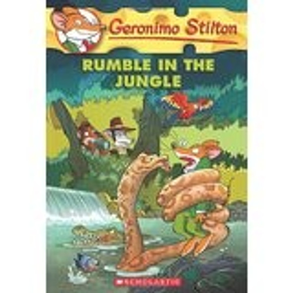 Rumble In the Jungle 53 Geronimo Stilton front cover by Geronimo Stilton, ISBN: 0545481937