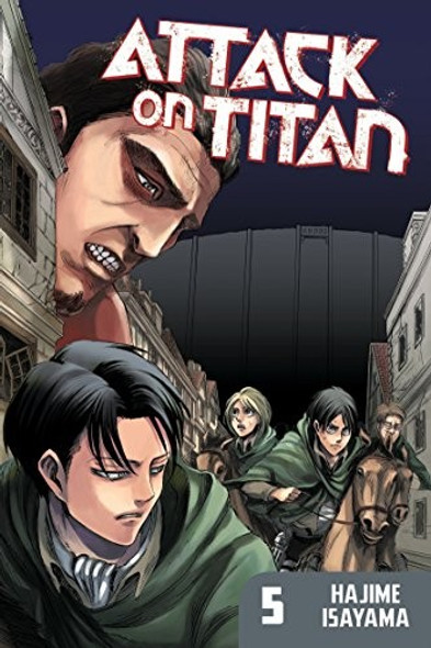 Attack on Titan 5 front cover by Hajime Isayama, ISBN: 1612622542
