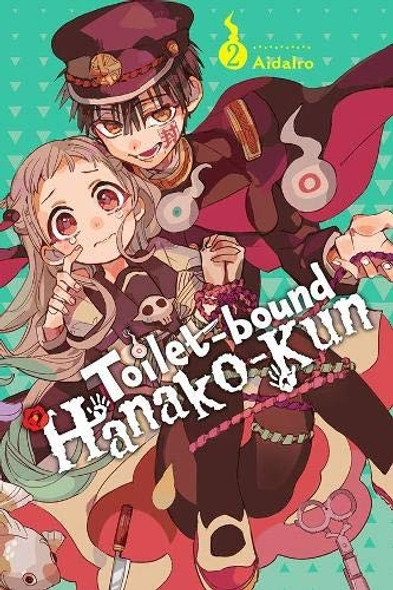 Toilet-bound Hanako-kun 2 front cover by AidaIro, ISBN: 1975399579