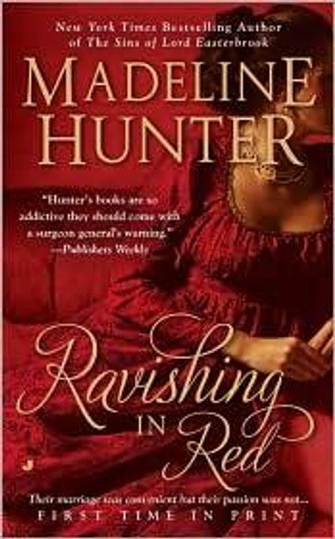 Ravishing in Red (The Rarest Blooms) front cover by Madeline Hunter, ISBN: 0515147540