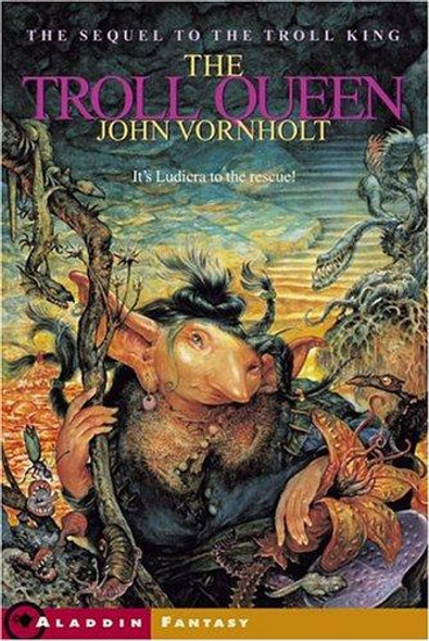 Troll Queen front cover by John Vornholt, ISBN: 0689858337