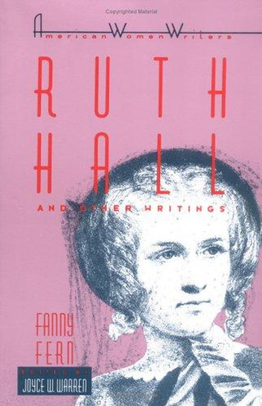 Ruth Hall and Other Writings front cover by Fanny Fern, ISBN: 0813511682
