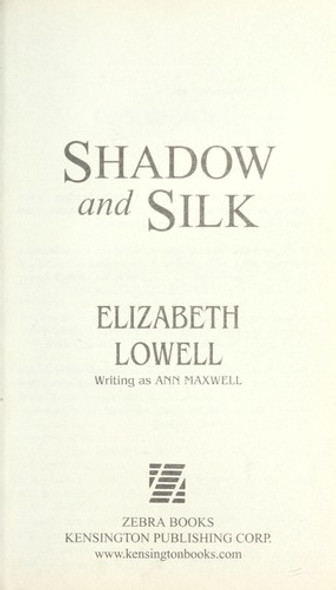 Shadow and Silk front cover by Ann Maxwell, ISBN: 142010439X