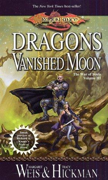 Dragons of a Vanished Moon 3 War of Souls (DragonLance) front cover by Margaret Weis, Tracy Hickman, ISBN: 0786929502