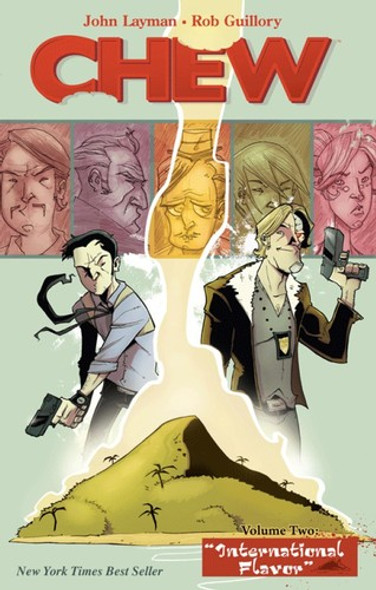 Chew Volume 2: International Flavor front cover by John Layman, Rob Guillory, ISBN: 1607062607