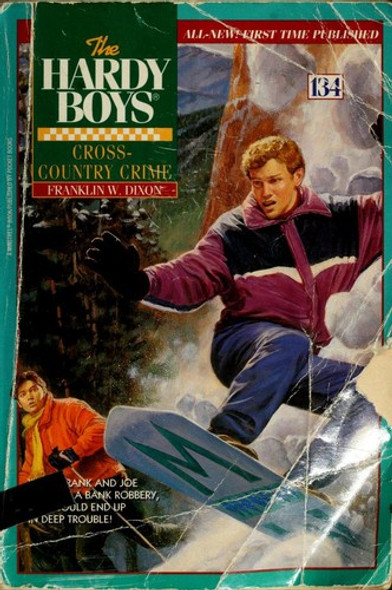 Cross-Country Crime 134 Hardy Boys front cover by Franklin W. Dixon, ISBN: 0671505173