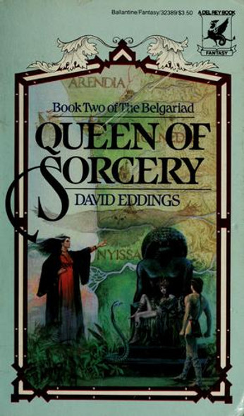 Queen of Sorcery 2 Belgariad front cover by David Eddings, ISBN: 0345300793