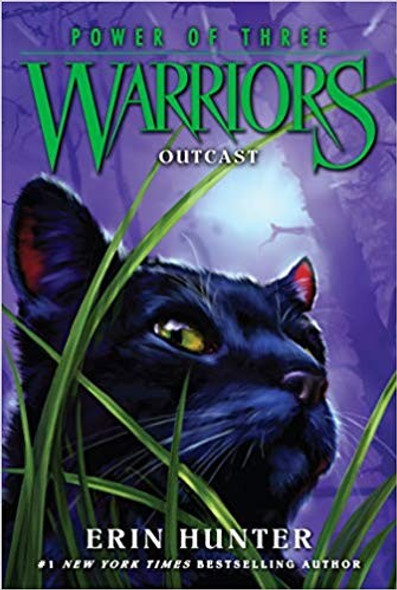 Outcast 3 Warriors: Power of Three front cover by Erin Hunter, ISBN: 0062367102