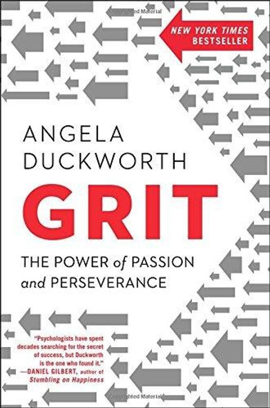 Grit: The Power of Passion and Perseverance front cover by Angela Duckworth, ISBN: 1501111108