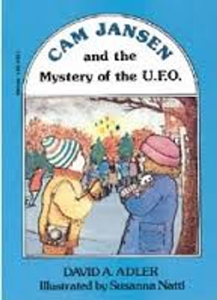 The Mystery of the U.F.O 2 Cam Jansen front cover by David A. Adler, ISBN: 0590461222