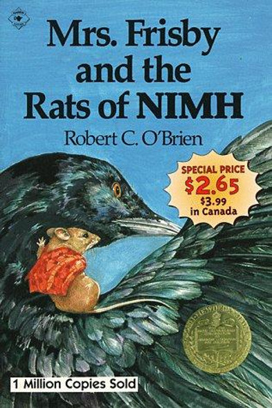 Mrs. Frisby and the Rats of NIMH front cover by Robert C. O'Brien, ISBN: 0689821719