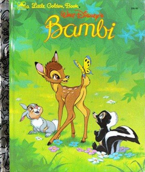 Walt Disney's Bambi (A Little Golden Book) front cover by Disney, Felix Salten, ISBN: 0307010619