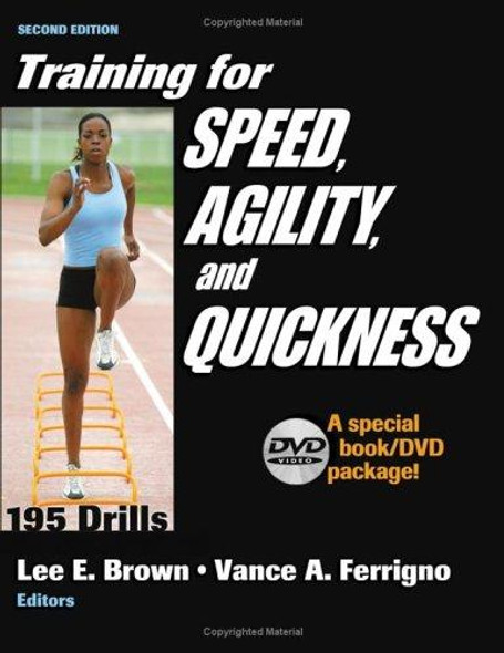 Training for Speed, Agility, and Quickness: Special Book/DVD Package front cover by Lee E. Brown,Vance A. Ferrigno, ISBN: 0736058737