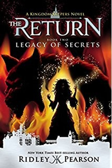 Legacy of Secrets 2 Kingdom Keepers: The Return front cover by Ridley Pearson, ISBN: 1484734149