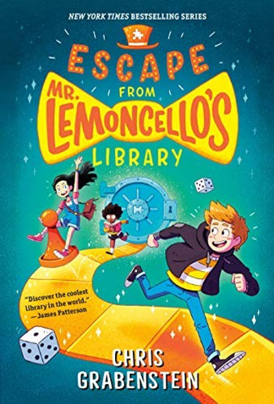 Escape From Mr. Lemoncello's Library 1 Mr. Lemoncello's Library front cover by Chris Grabenstein, ISBN: 0307931471