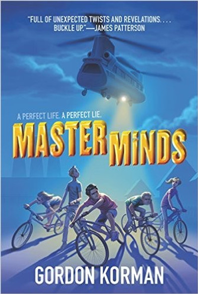 Masterminds front cover by Gordon Korman, ISBN: 0062299999