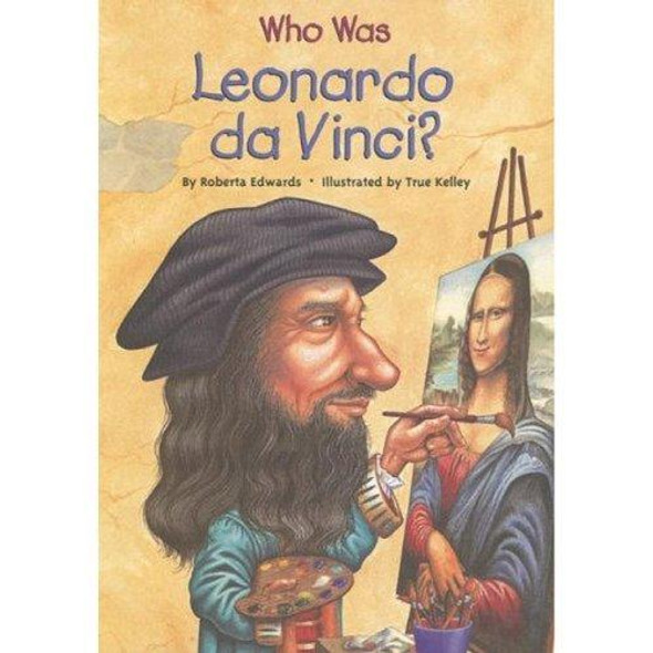 Who Was Leonardo da Vinci? front cover by Roberta Edwards, ISBN: 0448443015