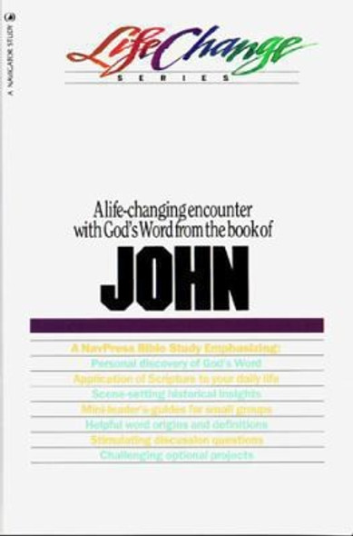 John (LifeChange) front cover, ISBN: 0891092374