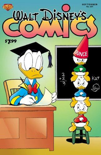 Walt Disney's Comics And Stories #684 front cover by Carl Barks,Bill Walsh,Stefan Petrucha,William Van Horn,Unn Printz-Påhlson,Floyd Gottfredson,Victor Arriagada Rios,Tino Santanach,Paul Murry, ISBN: 1888472952