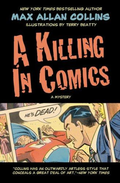 A Killing in Comics (A Jack Starr Mystery) front cover by Max Allan Collins, ISBN: 042521365X