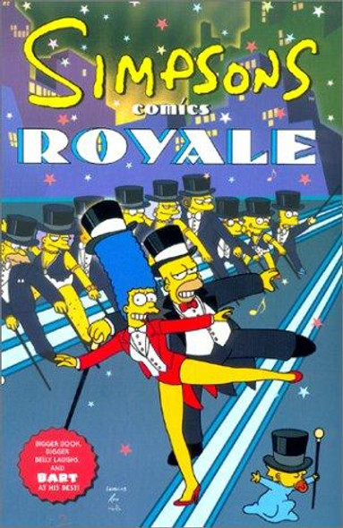 Simpsons Comics Royale: A Super-Sized Simpson Soiree front cover by Matt Groening, ISBN: 006093378X