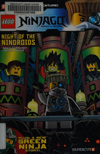 LEGO Ninjago #9: Night of the Nindroids front cover by Greg Farshtey, ISBN: 1597077070