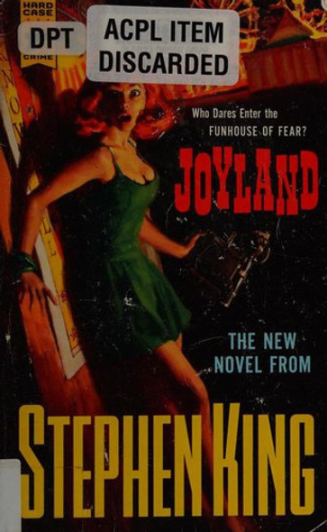 Joyland front cover by Stephen King, ISBN: 1781162646