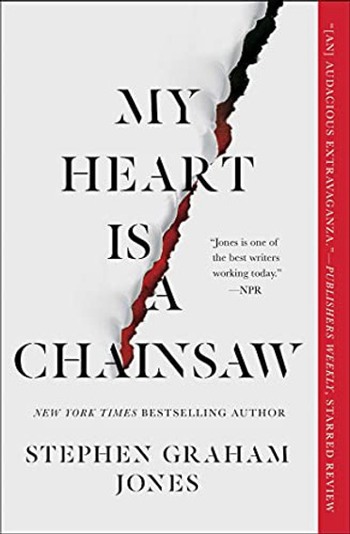 My Heart Is a Chainsaw 1 Indian Lake Trilogy front cover by Stephen Graham Jones, ISBN: 1982137649