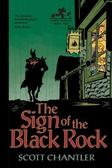 The Sign of the Black Rock 2 Three Thieves front cover by Scott Chantler, ISBN: 155453416X