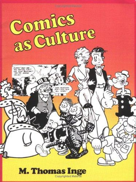 Comics as Culture front cover by M. Thomas Inge, ISBN: 0878054073