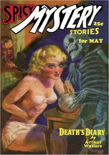 Spicy Mystery Stories May 1936 (Adventure House Presents - Facsmile) front cover by Robert Leslie Bellem, ISBN: 1597980013