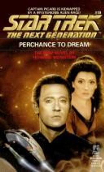 Perchance to Dream 19 Star Trek: The Next Generation front cover by Howard Weinstein, ISBN: 0671708376