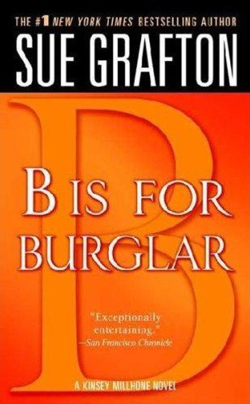 B Is for Burglar 2 Kinsey Millhone front cover by Sue Grafton, ISBN: 0553280341
