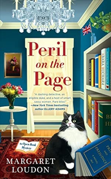 Peril on the Page (The Open Book Mysteries) front cover by Margaret Loudon, ISBN: 0593099303