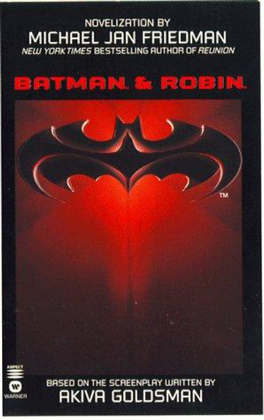 Batman & Robin front cover by Michael Jan Friedman, ISBN: 0446604585