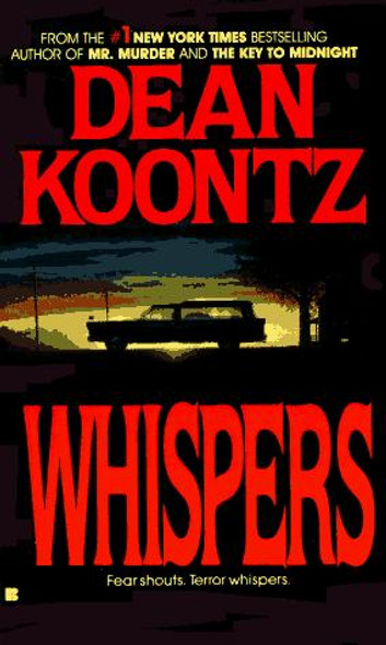 Whispers front cover by Dean Koontz, ISBN: 0425097609
