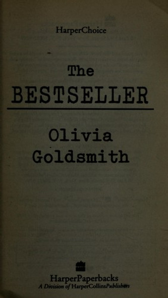 The Bestseller front cover by Olivia Goldsmith, ISBN: 0061096083