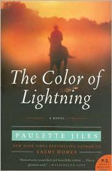 The Color of Lightning: a Novel front cover by Paulette Jiles, ISBN: 0061690457